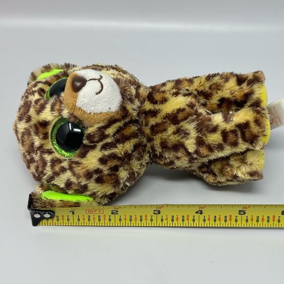 TY Beanie Boos Lot Of 5 Adorable Plush Stuffed Animals With Big Eyes Owl Leopard - Picture 16 of 16